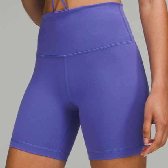 NWT 🍋 Lululemon Charged Indigo Wunder Under High arise Short 6” Size 4